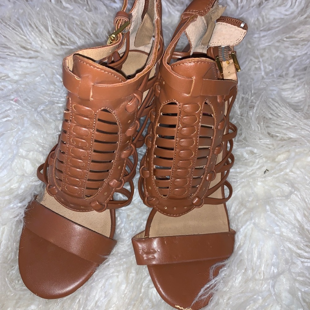 Brown Sandal Heels